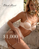 Black Heart Lingerie $1,000 E-Gift Card